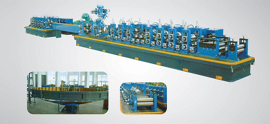 YF144、165、219直縫高頻焊管機(jī)組