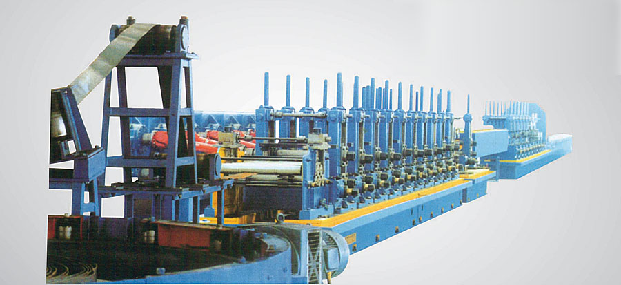 YF144、165、219直縫高頻焊管機(jī)組